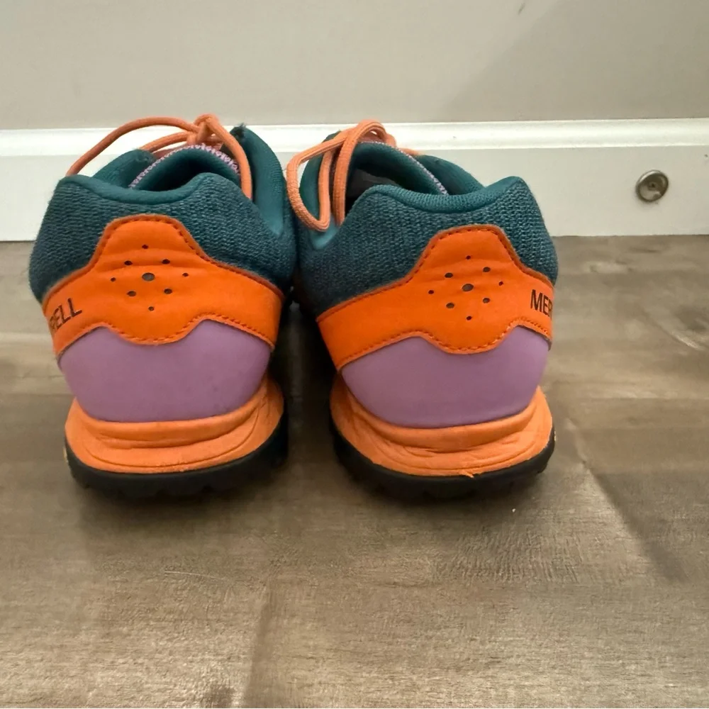 Merrell Antora QForm2 Shoe Mountain W 11‎ Trail Running Vibram Sneaker Colorful
